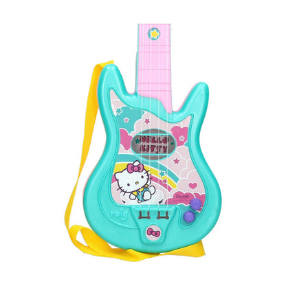 Chitară pentru Copii Hello Kitty Microfon - Jucarii si jocuri, Instrumente muzicale pentru copii