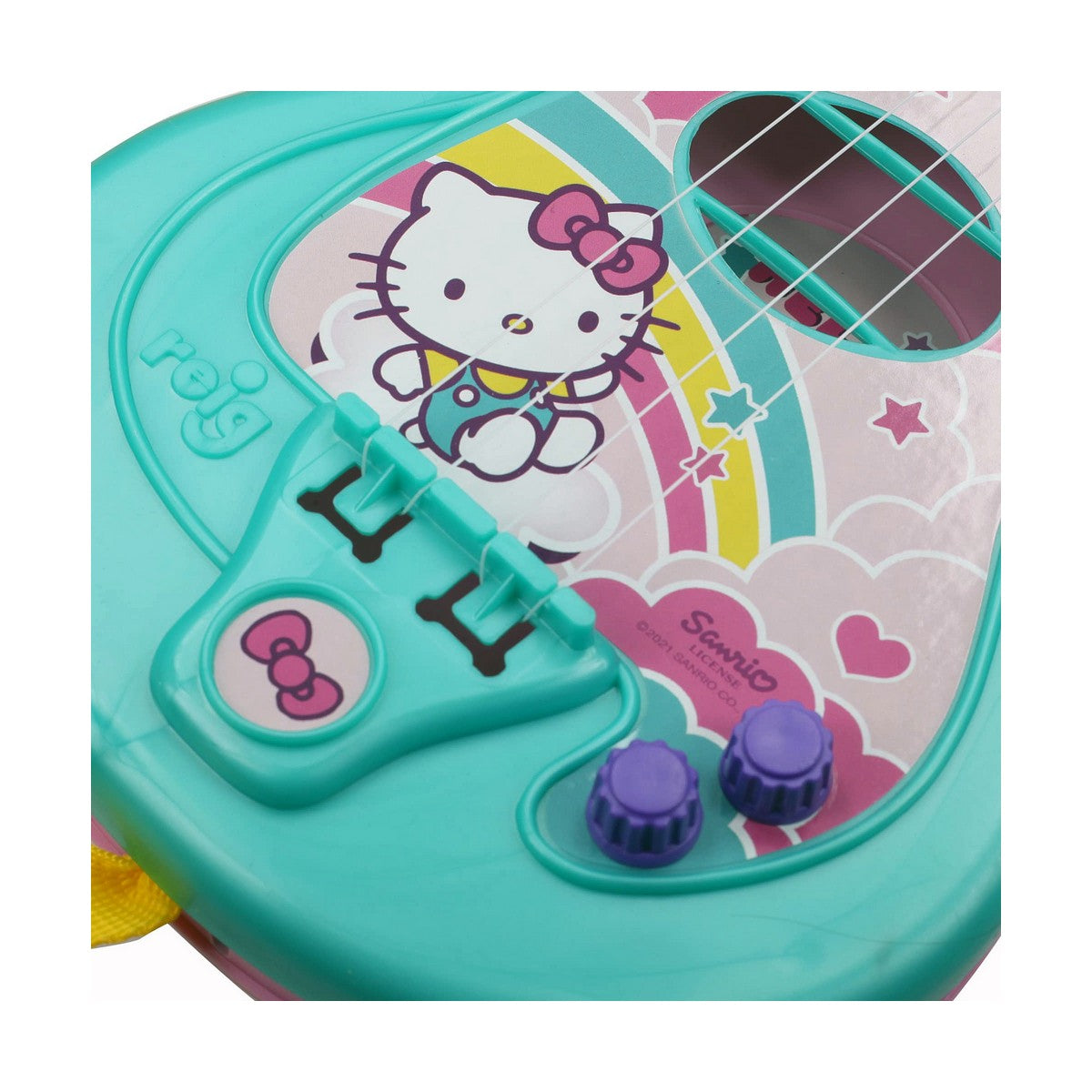 Chitară pentru Copii Hello Kitty Microfon - Jucarii si jocuri, Instrumente muzicale pentru copii