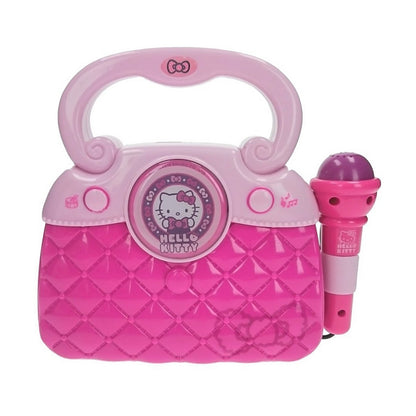 Karaoke Hello Kitty Geantă Roz - Jucarii si jocuri, Jucării electronice