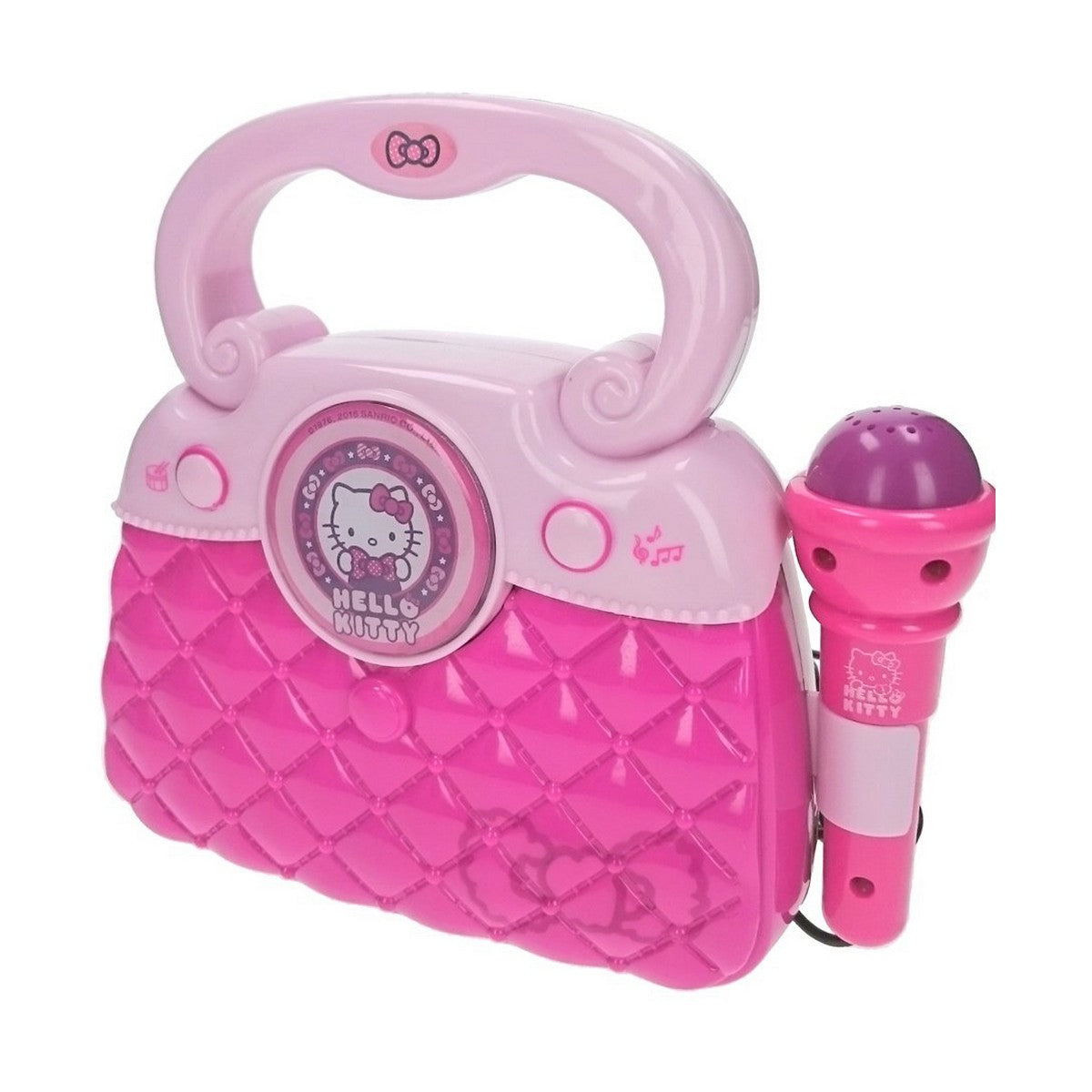 Karaoke Hello Kitty Geantă Roz - Jucarii si jocuri, Jucării electronice