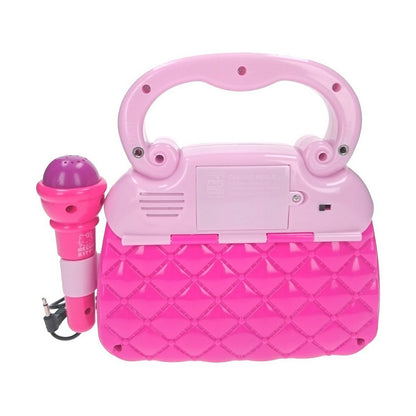 Karaoke Hello Kitty Geantă Roz - Jucarii si jocuri, Jucării electronice