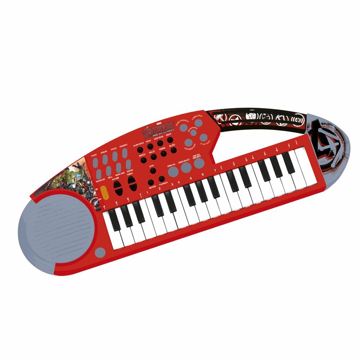 Pian Electronic The Avengers - Jucarii si jocuri, Instrumente muzicale pentru copii