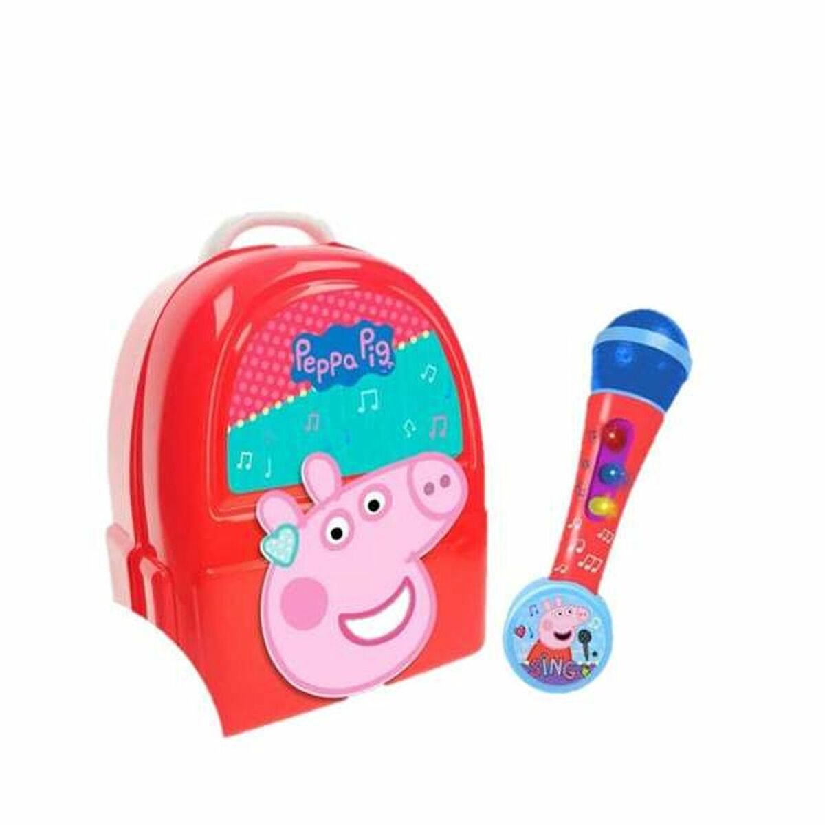 Microfon Peppa Pig 5278 23 cm Portabil - Bebelus, Jucăriile copilăriei timpurii