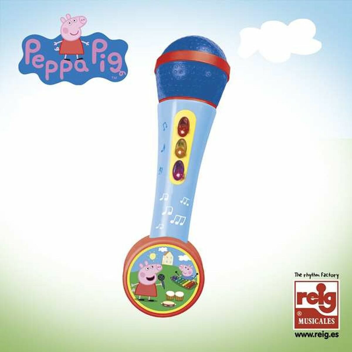 Microfon Peppa Pig 2336 - Bebelus, Jucăriile copilăriei timpurii