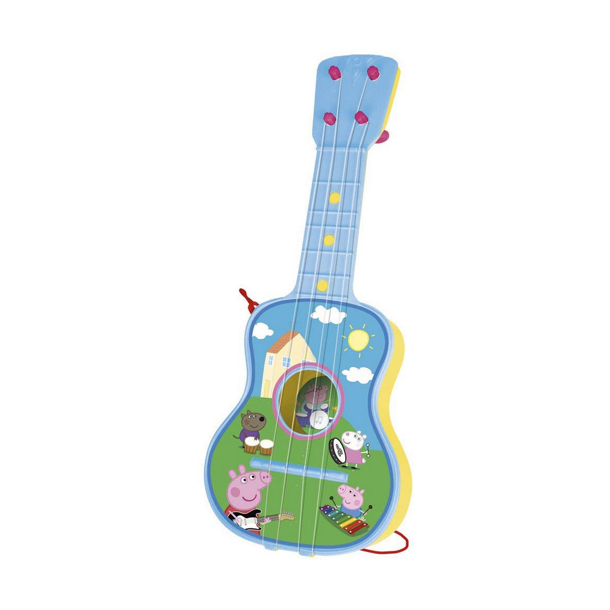 Chitară pentru Copii Peppa Pig Albastru Peppa Pig - Jucarii si jocuri, Instrumente muzicale pentru copii