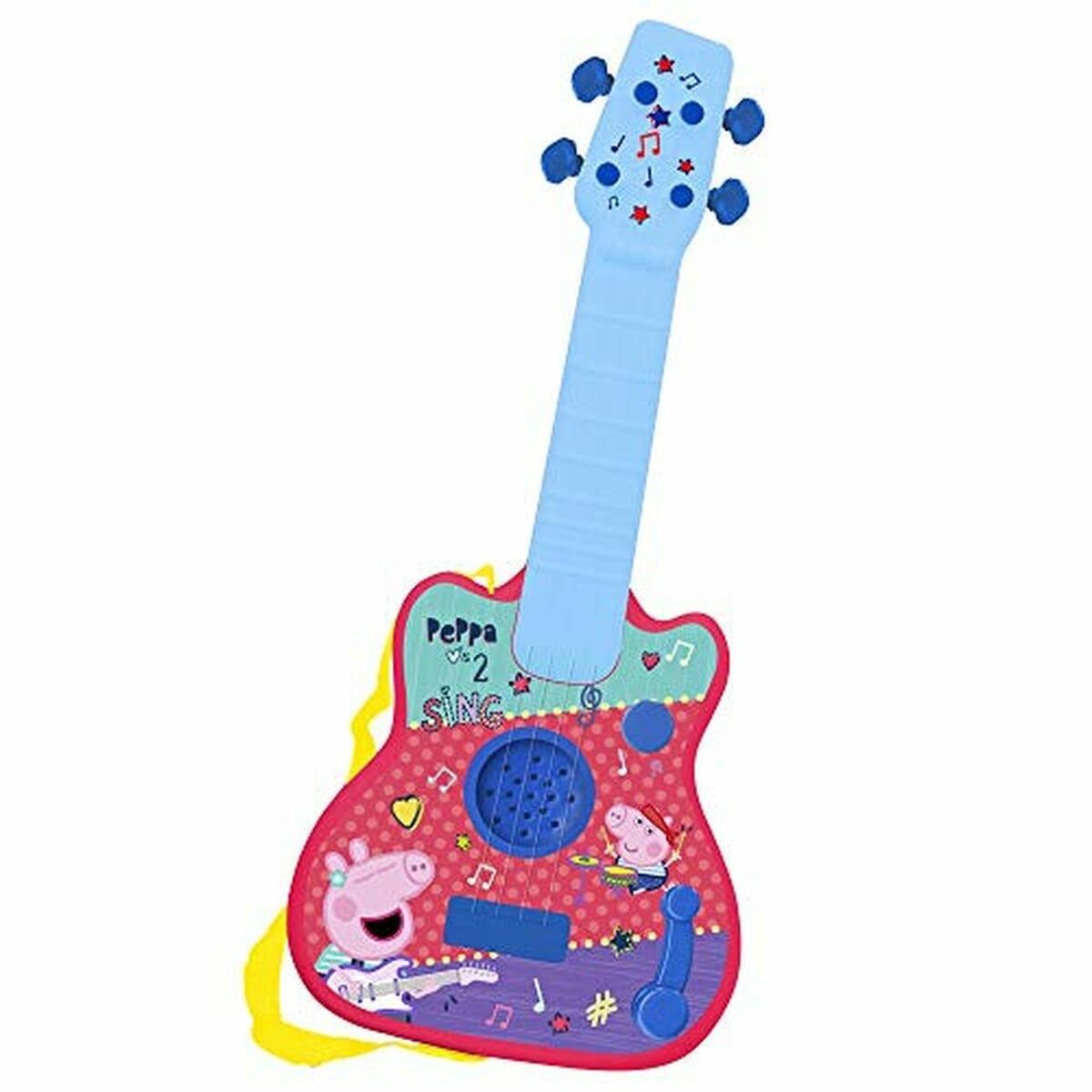 Chitară pentru Copii Peppa Pig 2346 - Jucarii si jocuri, Instrumente muzicale pentru copii