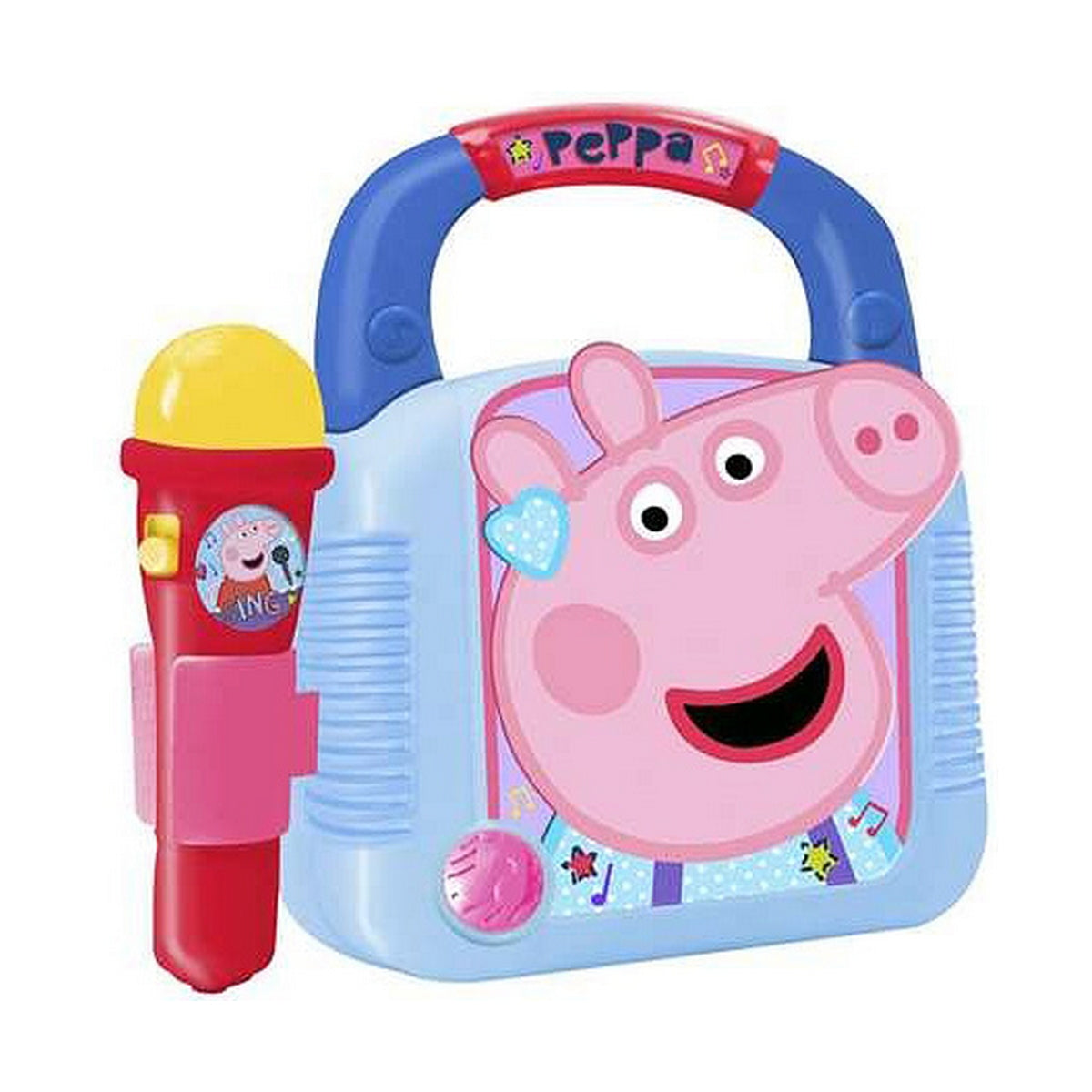Jucărie muzicală Peppa Pig Microfon 22 x 23 x 7 cm MP3 - Bebelus, Jucăriile copilăriei timpurii