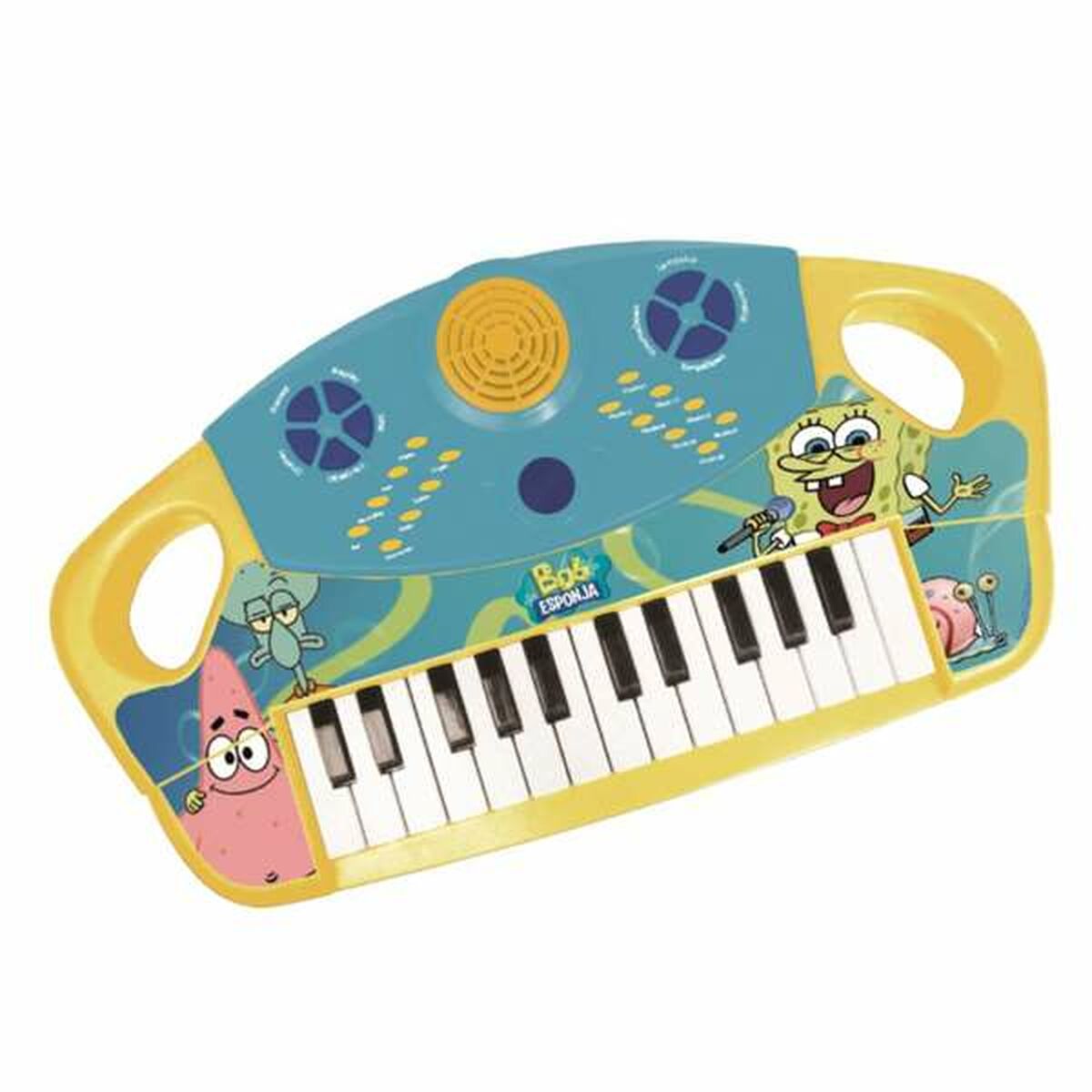 Pian jucărie Spongebob Electronic - Jucarii si jocuri, Instrumente muzicale pentru copii