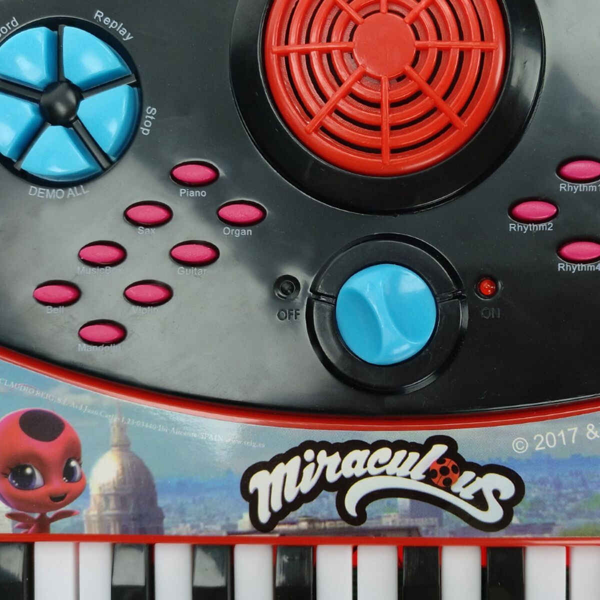 Pian Electronic Lady Bug 2683 - Jucarii si jocuri, Instrumente muzicale pentru copii