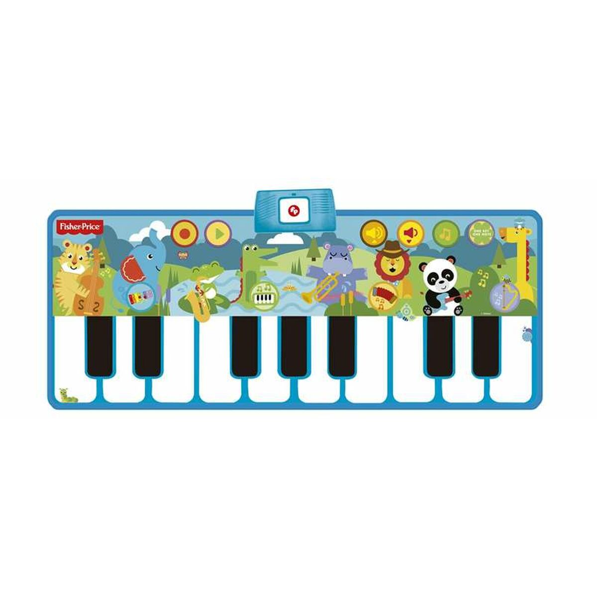 Pian Electronic Fisher Price Rain Forest - Jucarii si jocuri, Instrumente muzicale pentru copii