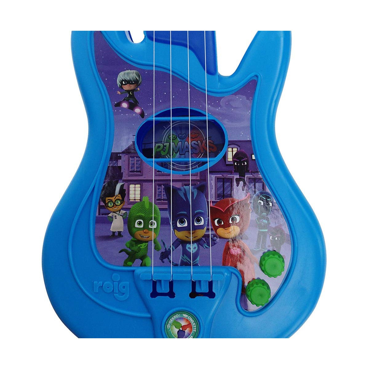 Chitară pentru Copii PJ Masks Microfon Albastru - Jucarii si jocuri, Instrumente muzicale pentru copii