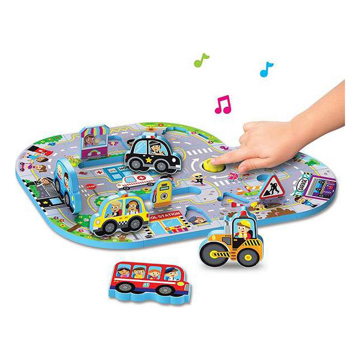 Puzzle pentru Copii Reig Busy City 11 Piese - Jucarii si jocuri, Puzzle-uri și puzzle-uri