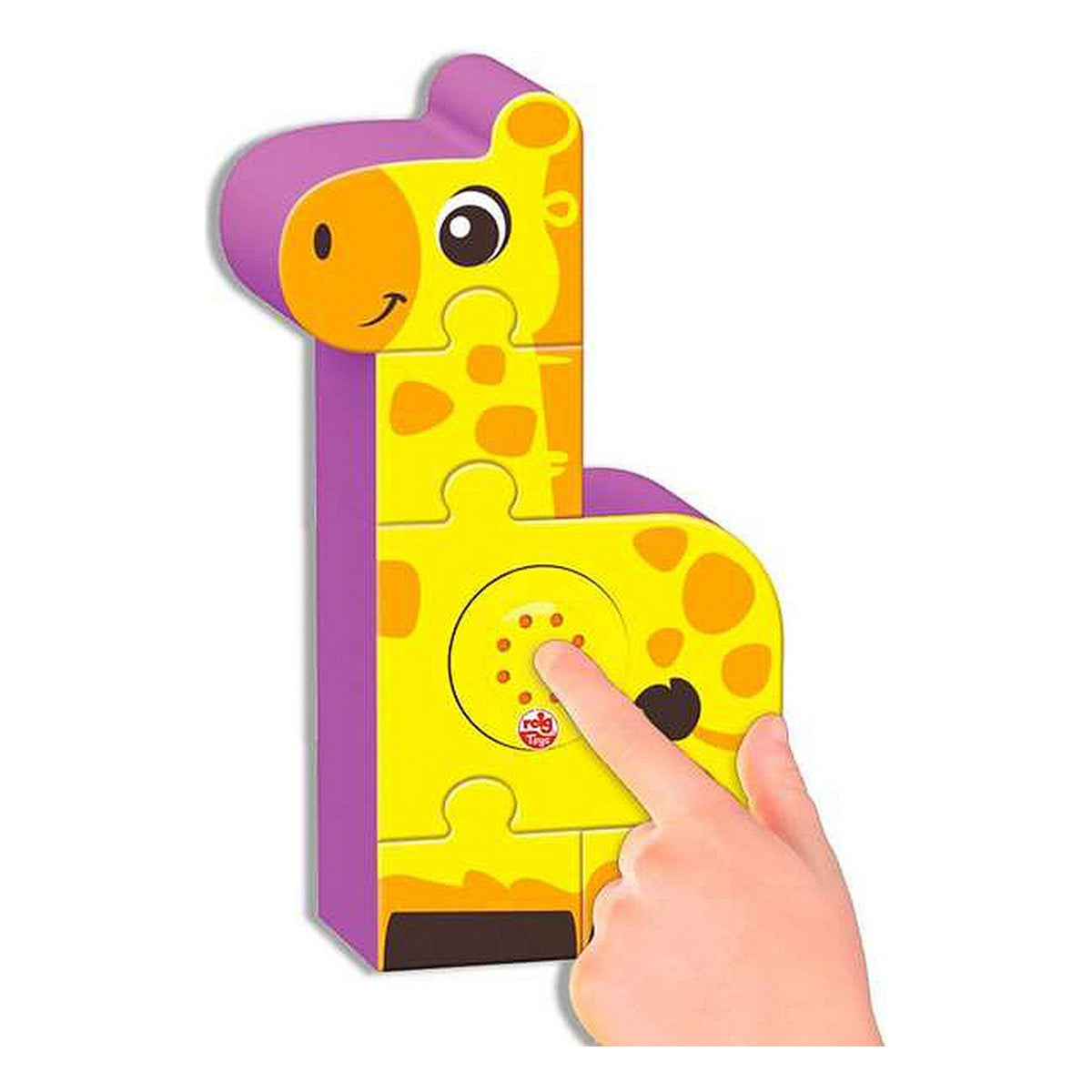 Puzzle pentru Copii Reig Zoo Blocks 22 Piese - Bebelus, Jucăriile copilăriei timpurii