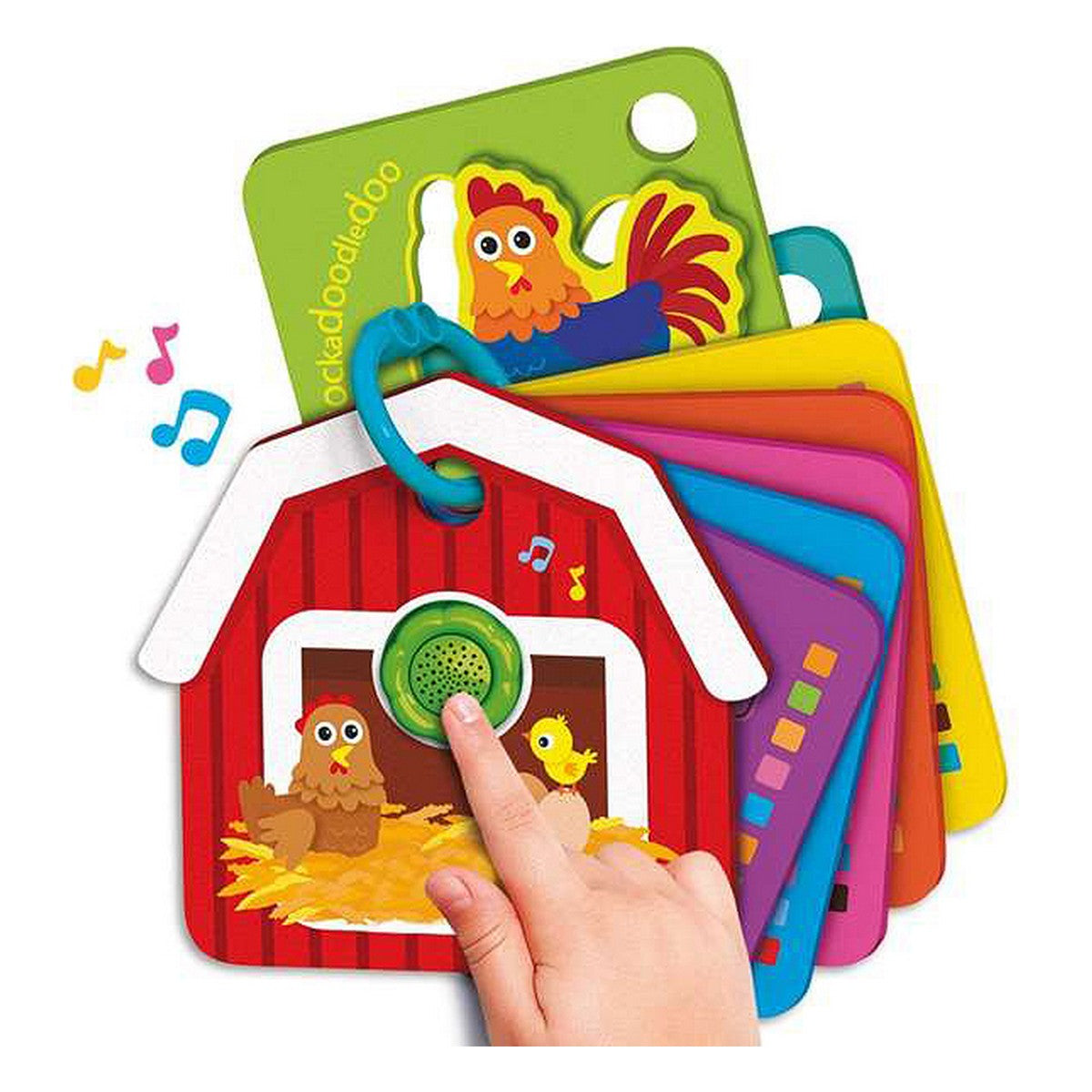 Puzzle pentru Copii Reig Flash Cards animale Fermă - Bebelus, Jucăriile copilăriei timpurii