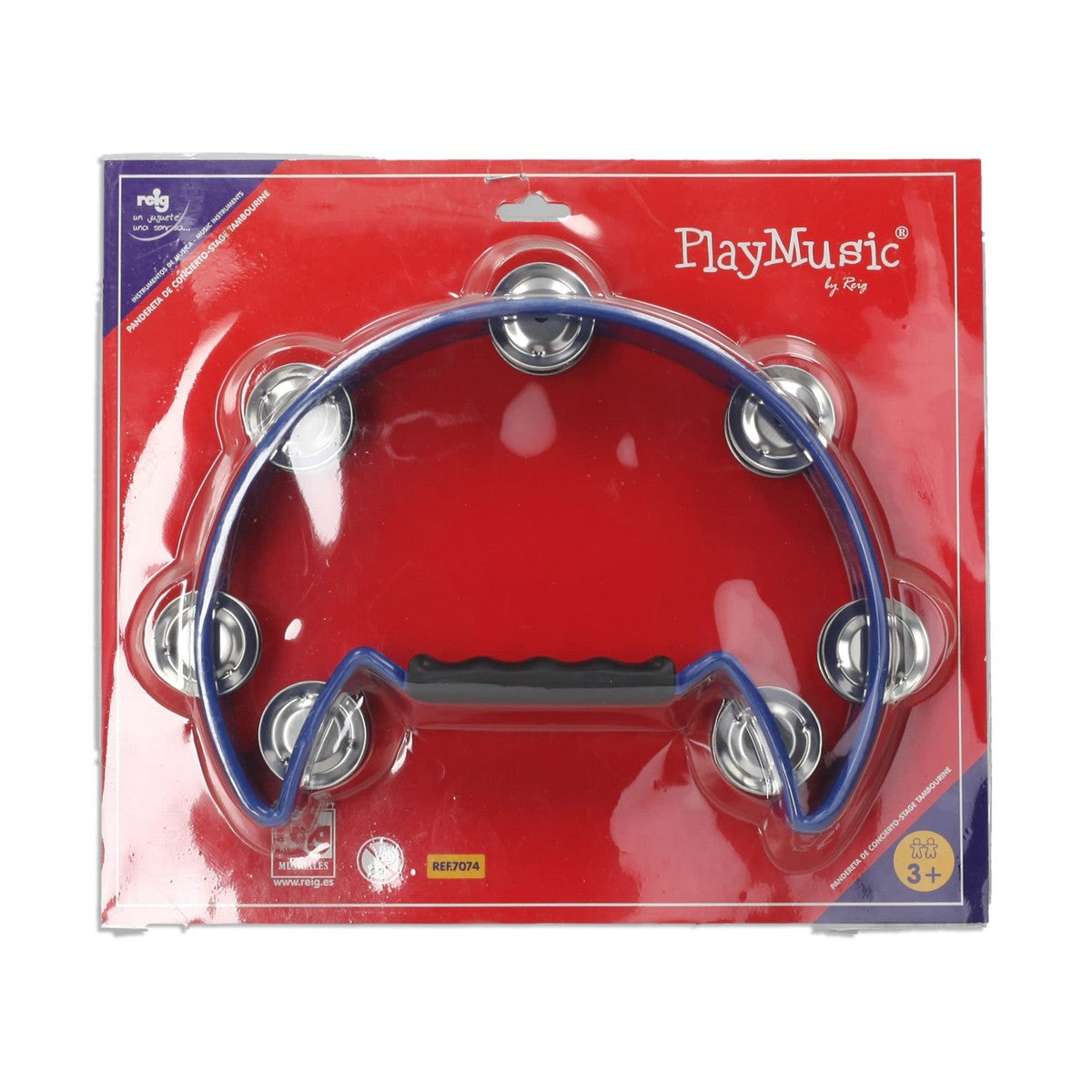 Jucărie muzicală Reig Tamburină Ø 25 cm 25 cm - Bebelus, Jucăriile copilăriei timpurii