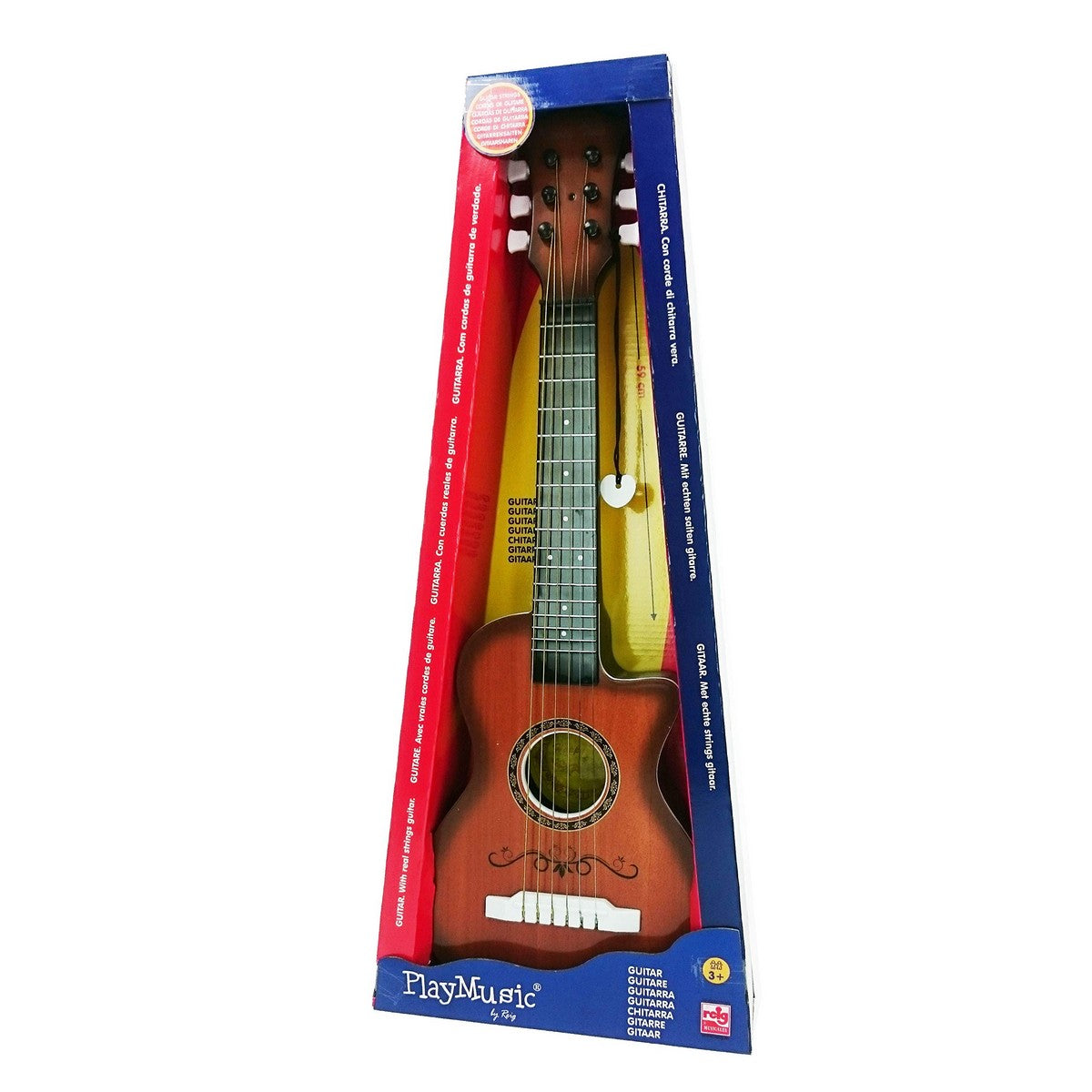 Chitară pentru Copii Reig 59 cm Maro - Jucarii si jocuri, Instrumente muzicale pentru copii