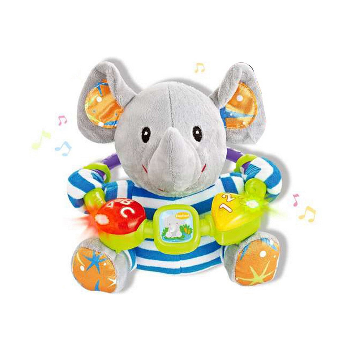 Jucărie de Pluș cu Sunet Reig Elefant 35 cm - Bebelus, Jucăriile copilăriei timpurii