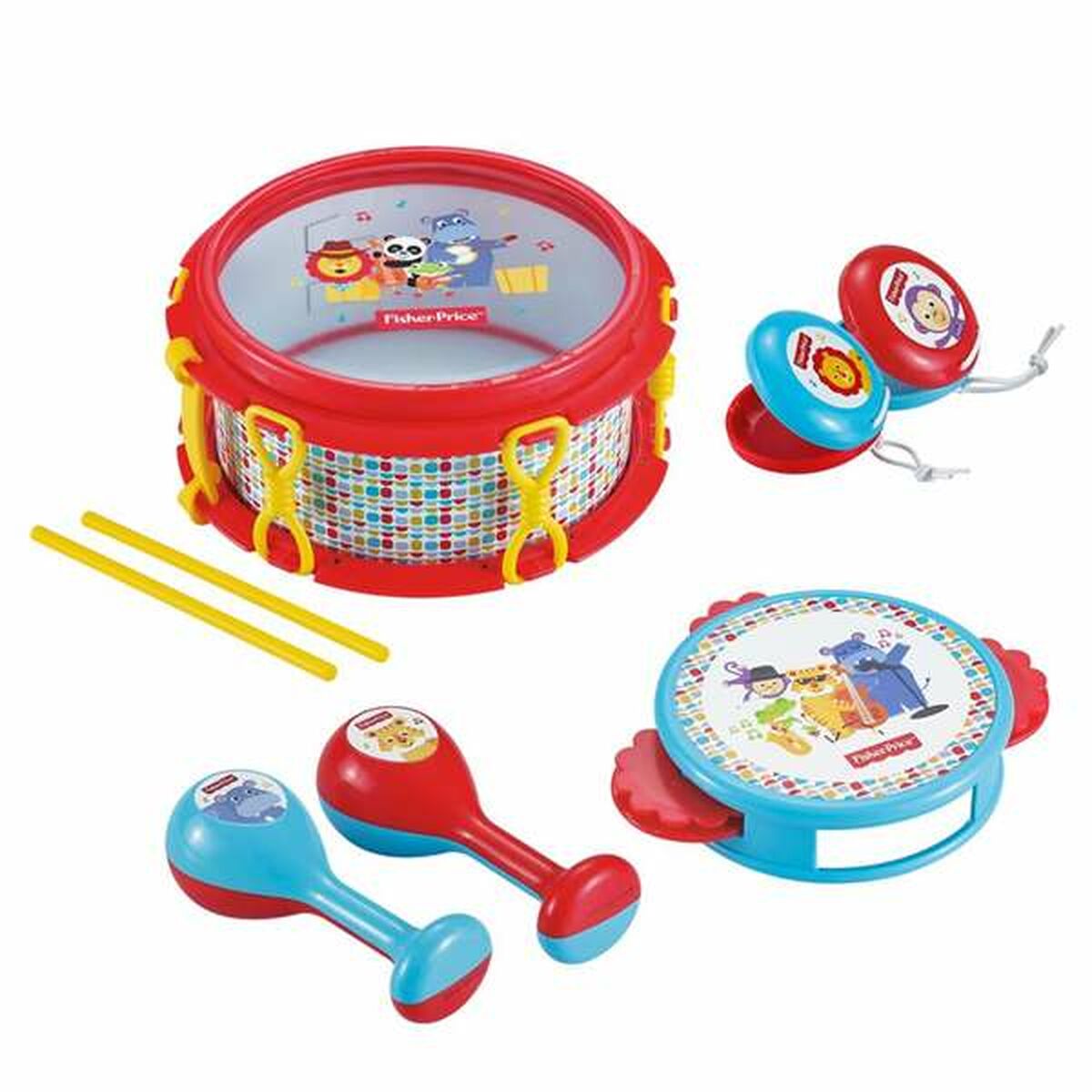 Jucărie muzicală Fisher Price Band Drum - Bebelus, Jucăriile copilăriei timpurii