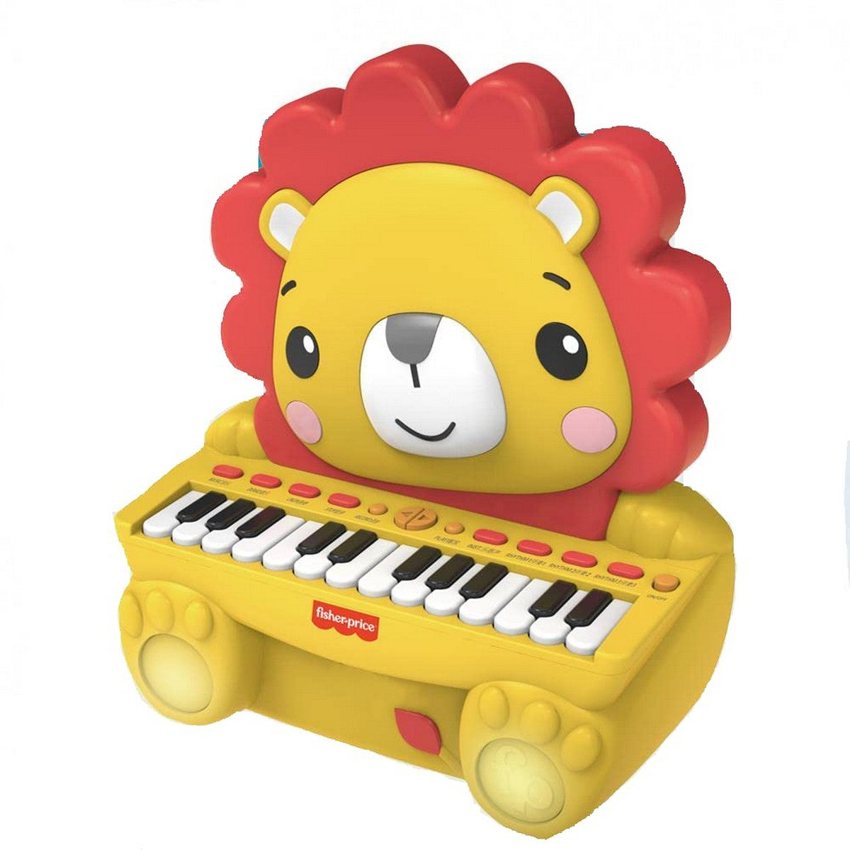 Pian jucărie Fisher Price Pian Electronic Leu (3 Unități) - Jucarii si jocuri, Instrumente muzicale pentru copii