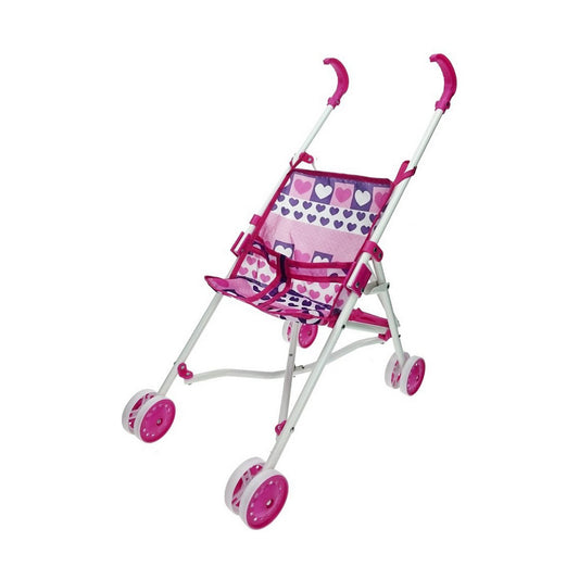 Cărucior pentru Păpuși Reig Albastru Roz Pliabil 25,5 x 41,5 x 55,5 cm - Jucarii si jocuri, Păpuși și accesorii