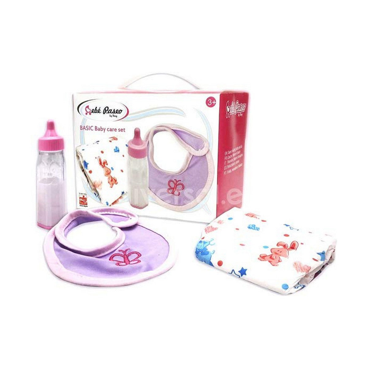 Accesorii pentru papusi Reig Pieptar Biberon copil Scutec - Jucarii si jocuri, Păpuși și accesorii