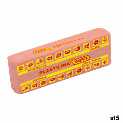 Batoane de plastilină Jovi School 150 g Carne (15 Piese) - Jucarii si jocuri, Activități creative