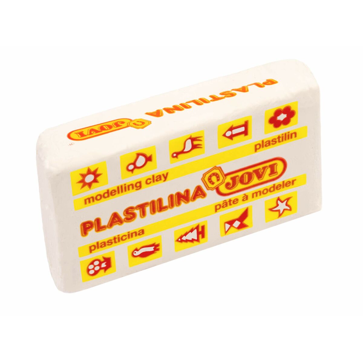 Plastilină Jovi Alb 50 g (30 Piese) - Jucarii si jocuri, Activități creative