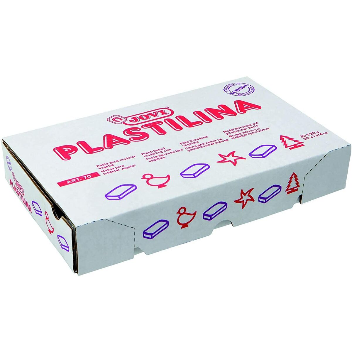 Plastilină Jovi Verde inchis (30 Piese) - Jucarii si jocuri, Activități creative