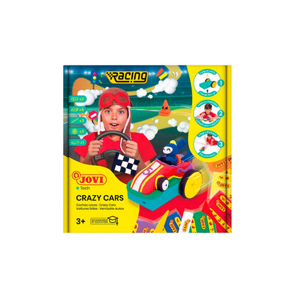 Joc de Plastilină Jovi Crazy Cars Racing Multicolor (1 Piese) - Jucarii si jocuri, Activități creative