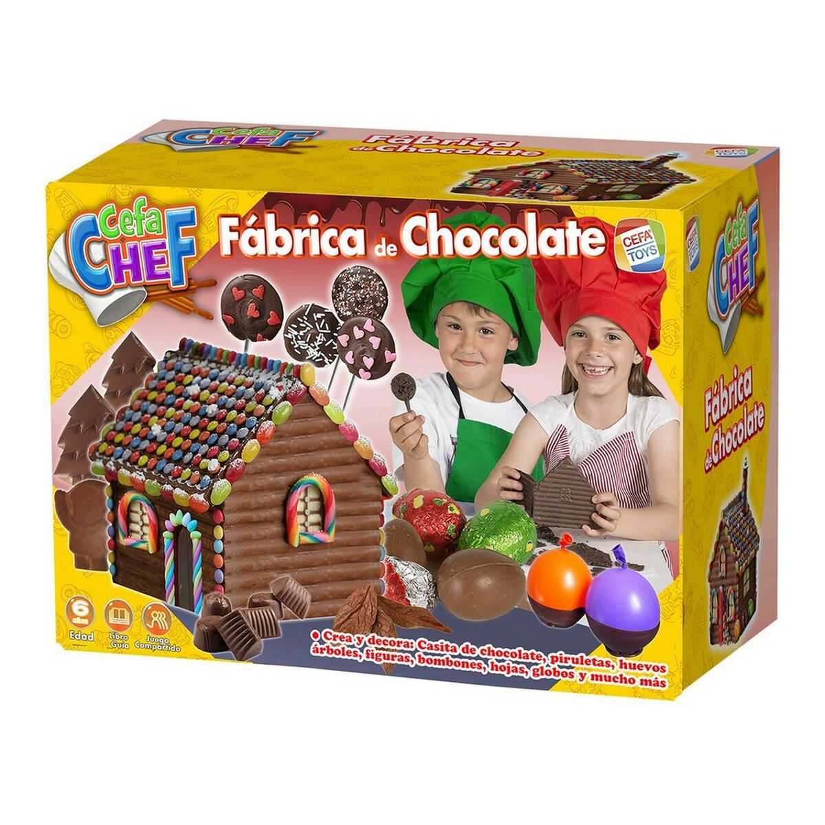 Set Fábrica de Chocolate Cefatoys 21791 (ES) - Jucarii si jocuri, Imitații de jocuri