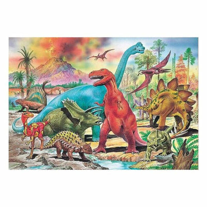 Puzzle Educa Dino (100 pcs) - Jucarii si jocuri, Puzzle-uri și puzzle-uri