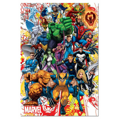 Puzzle Marvel Heroes Educa 500 Piese - Jucarii si jocuri, Puzzle-uri și puzzle-uri