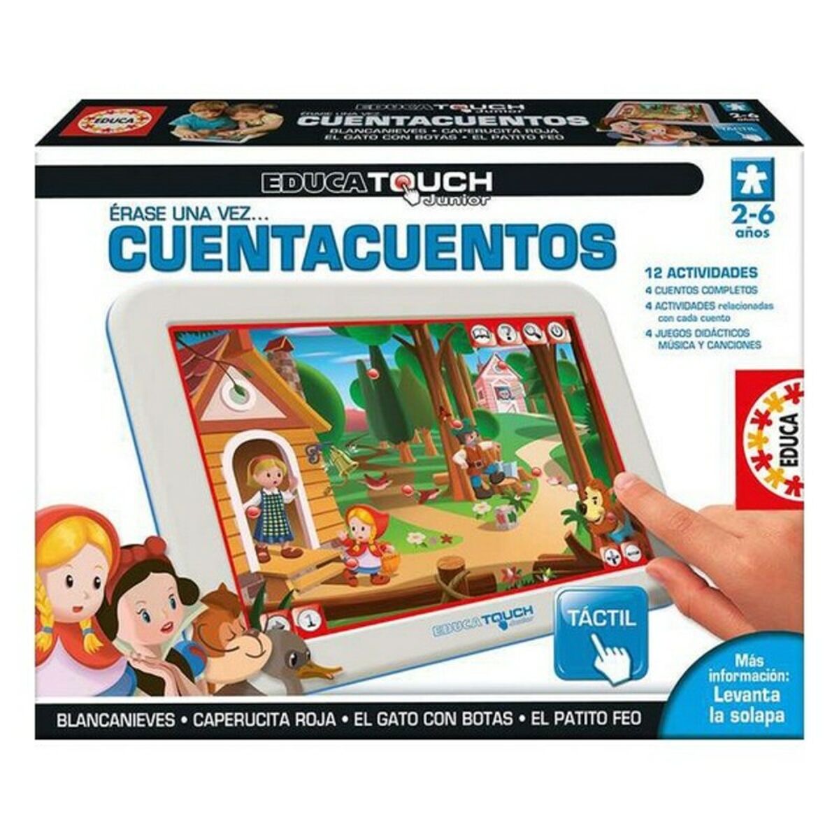 Tabletă Educativă Cuentacuentos Touch Educa (ES) - Jucarii si jocuri, Jucării electronice