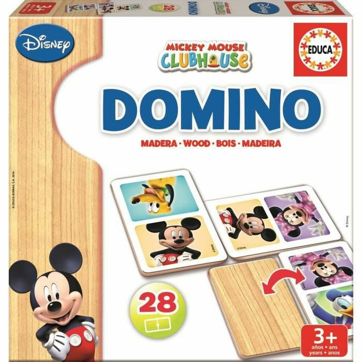 Domino Educa (28 pcs) - Jucarii si jocuri, Jocuri și accesorii