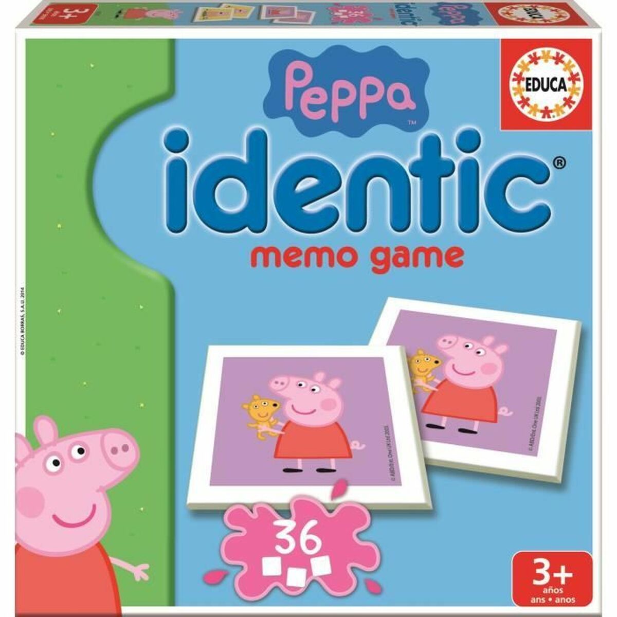 Jocuri de cărți Peppa Pig Identic Memo Game Educa 16227 - Jucarii si jocuri, Jocuri și accesorii