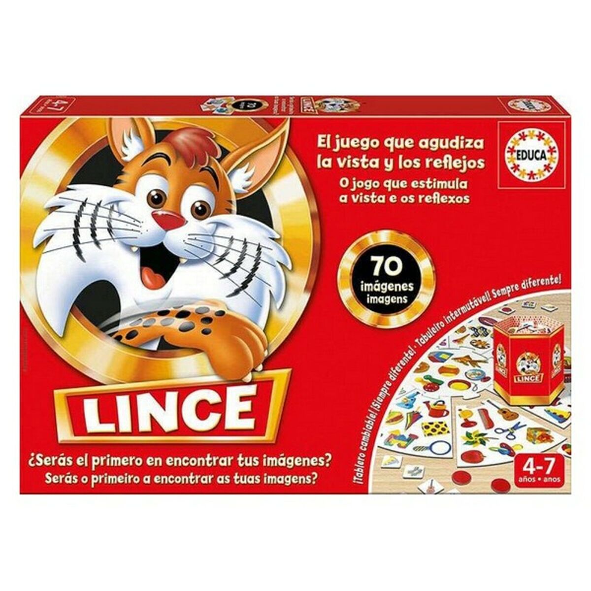 Joc de Masă Lince 70 Educa (ES-PT) - Jucarii si jocuri, Jocuri și accesorii