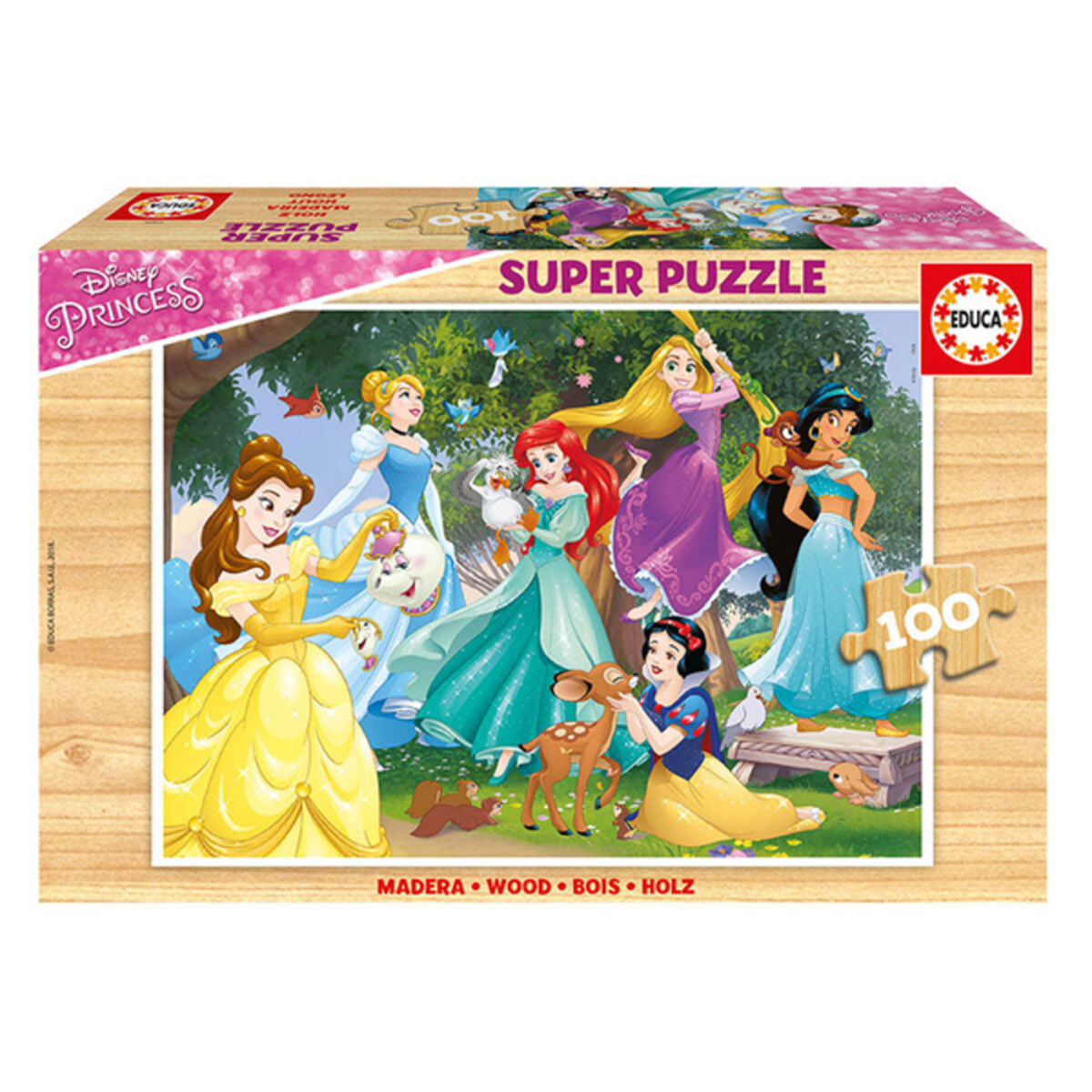 Puzzle Disney Princess Educa Disney Princess (100 pcs) - Jucarii si jocuri, Puzzle-uri și puzzle-uri