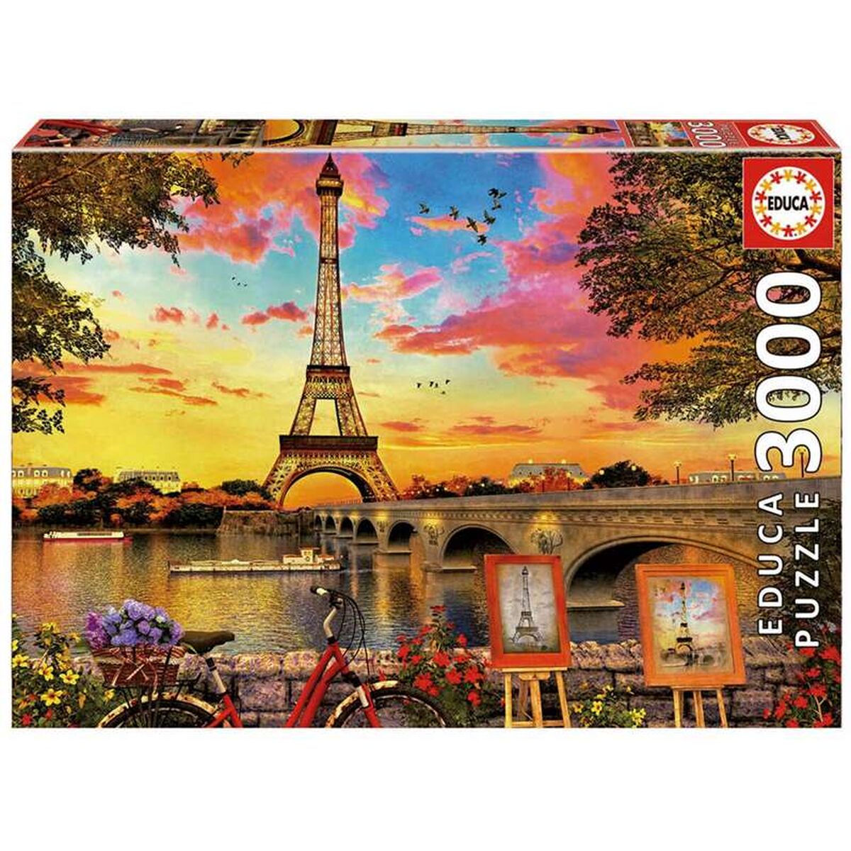 Puzzle Educa Paris 3000 Piese - Jucarii si jocuri, Puzzle-uri și puzzle-uri