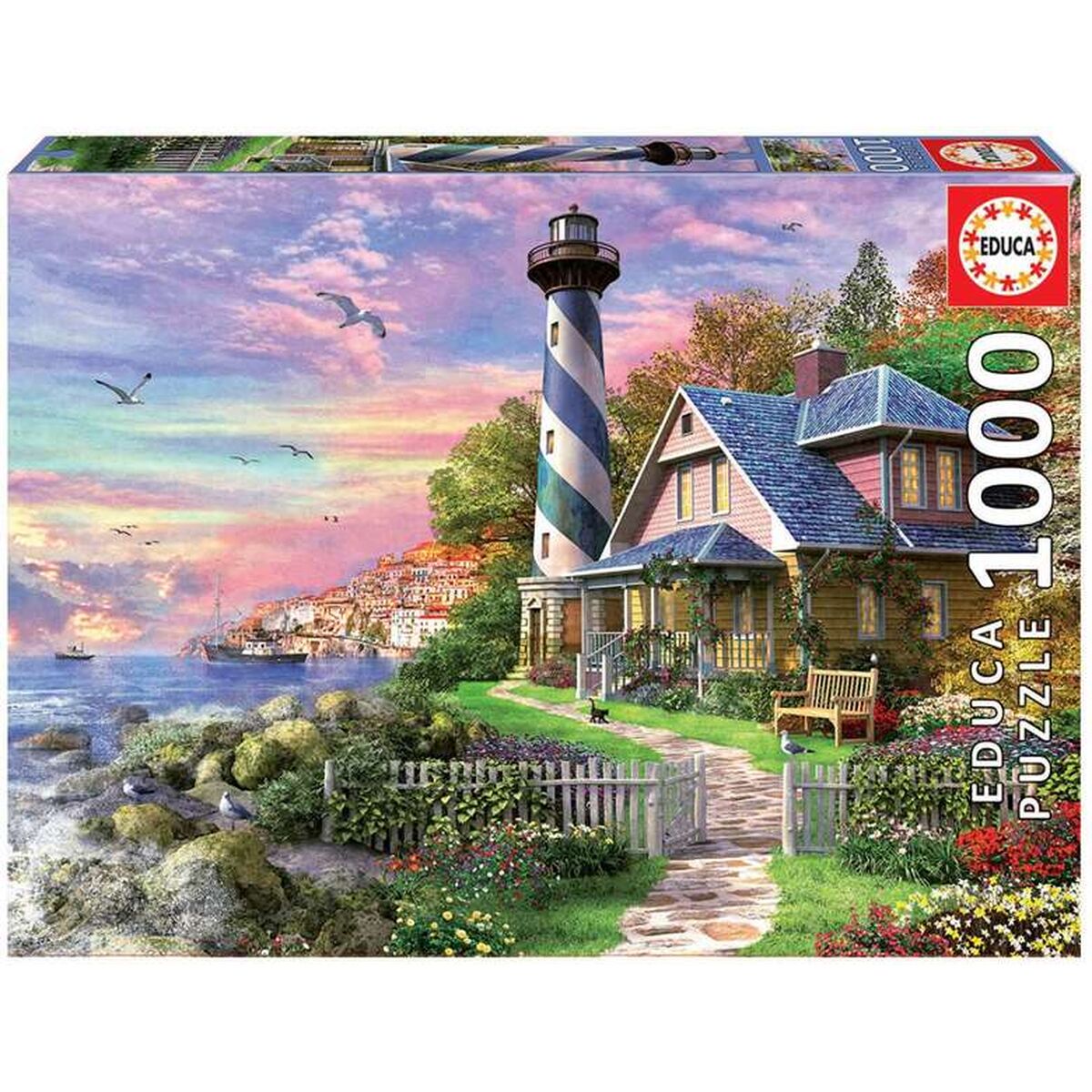 Puzzle Educa 17740 1000 Piese - Jucarii si jocuri, Puzzle-uri și puzzle-uri