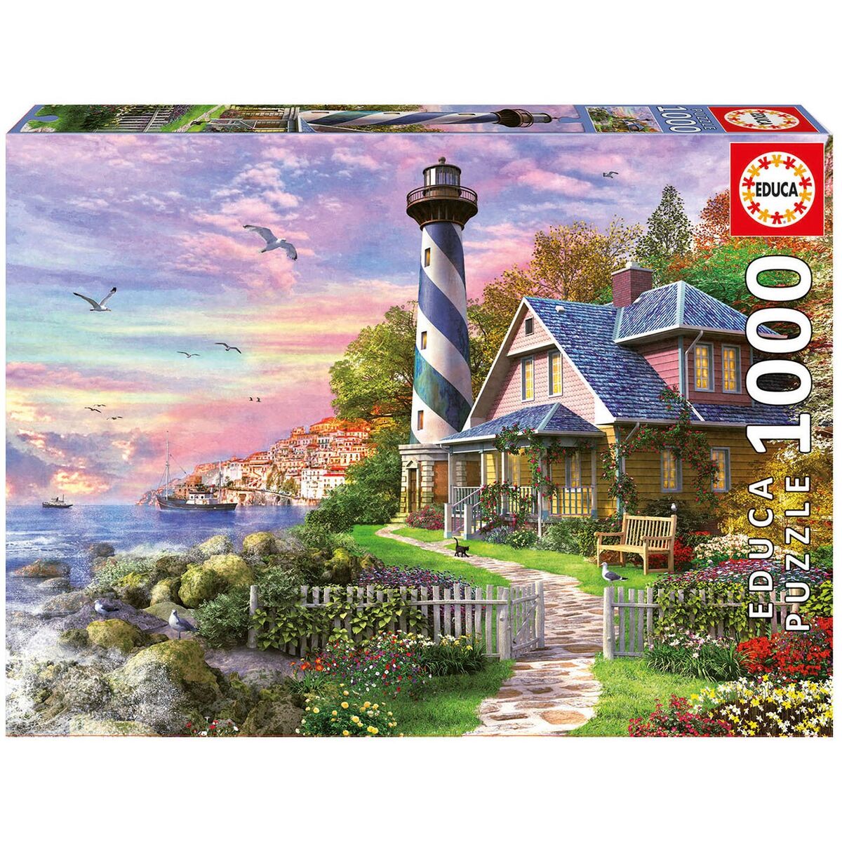 Puzzle Educa 17740 1000 Piese - Jucarii si jocuri, Puzzle-uri și puzzle-uri