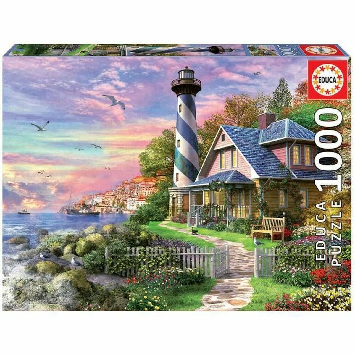 Puzzle Educa 17740 1000 Piese - Jucarii si jocuri, Puzzle-uri și puzzle-uri