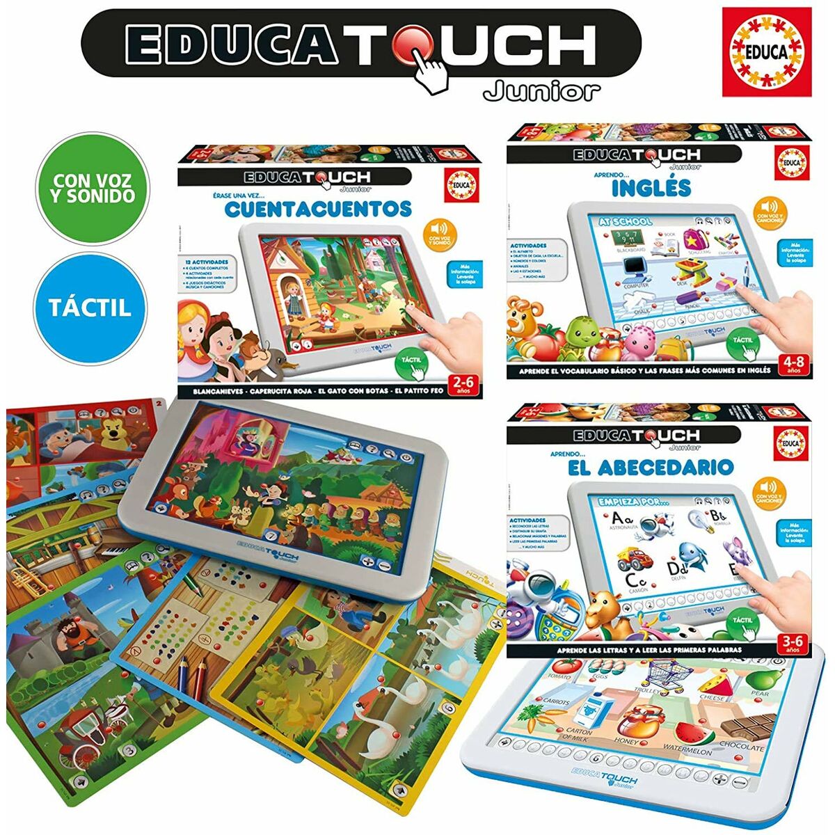 Povestitor Educa 17952 - Jucarii si jocuri, Jocuri și accesorii