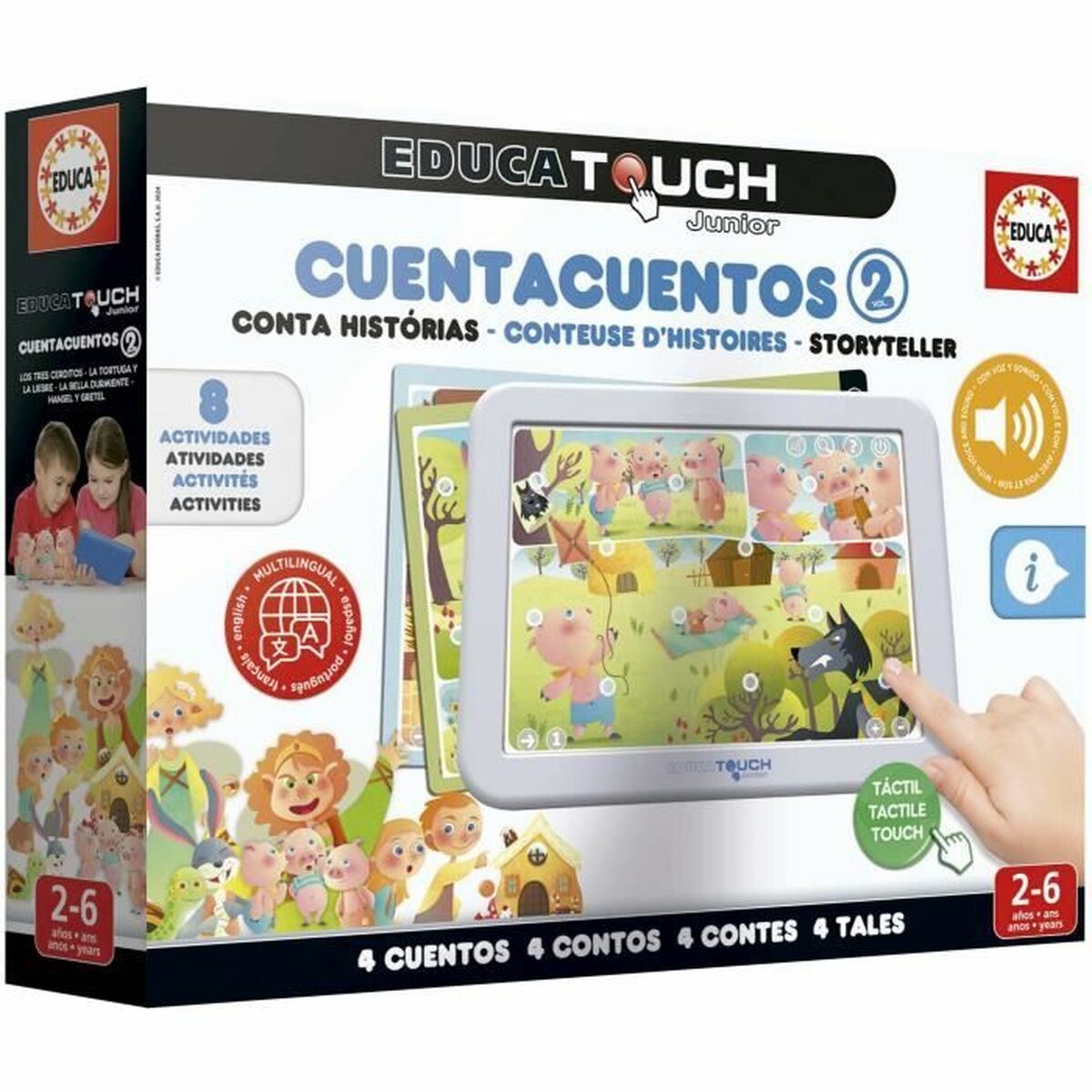 Povestitor Educa 17952 - Jucarii si jocuri, Jocuri și accesorii