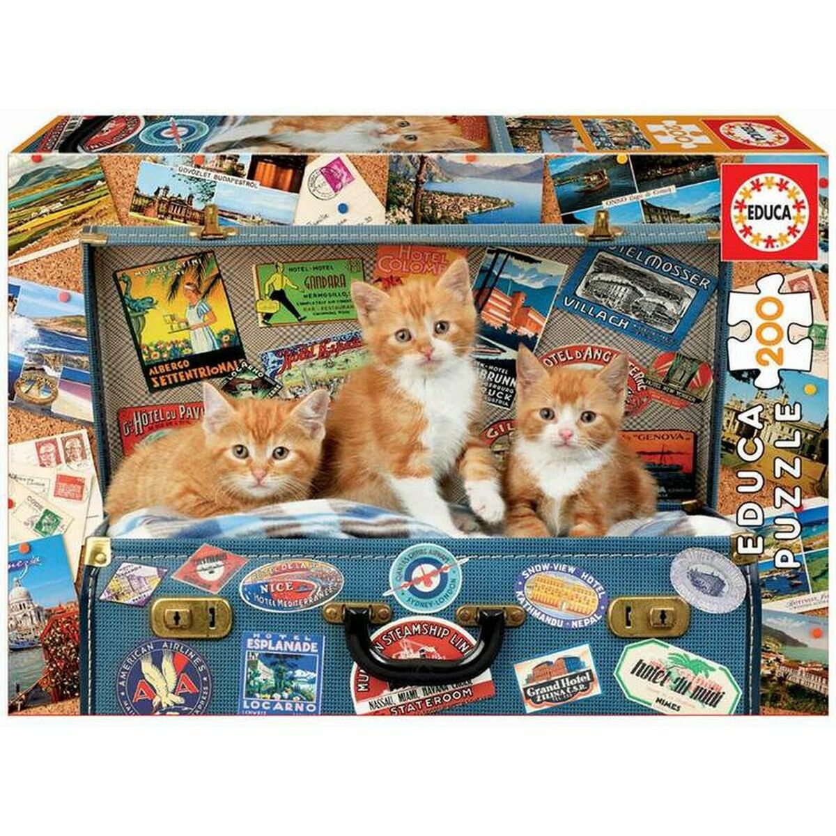 Puzzle Educa 18065 200 Piese - Jucarii si jocuri, Puzzle-uri și puzzle-uri