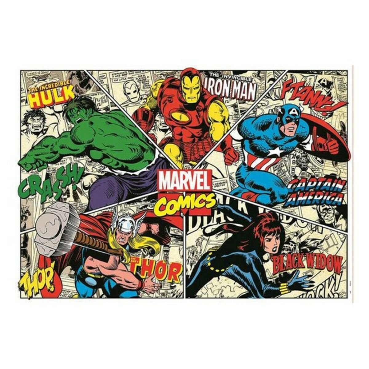 Puzzle Marvel 1000 Piese - Jucarii si jocuri, Puzzle-uri și puzzle-uri