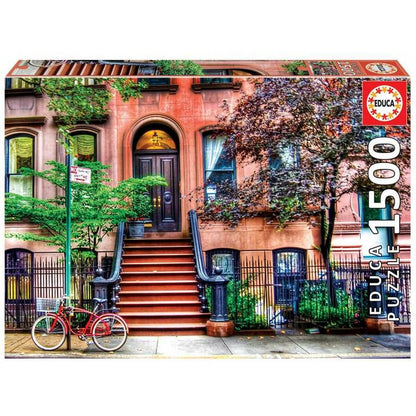 Puzzle Educa 1500 Greenwich Village, New York - Jucarii si jocuri, Puzzle-uri și puzzle-uri