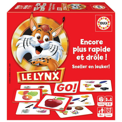 Joc de Masă Educa 18716 Le Lynx Go! (FR) - Jucarii si jocuri, Jocuri și accesorii