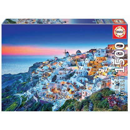Puzzle Educa Santorini 1500 Piese - Jucarii si jocuri, Puzzle-uri și puzzle-uri