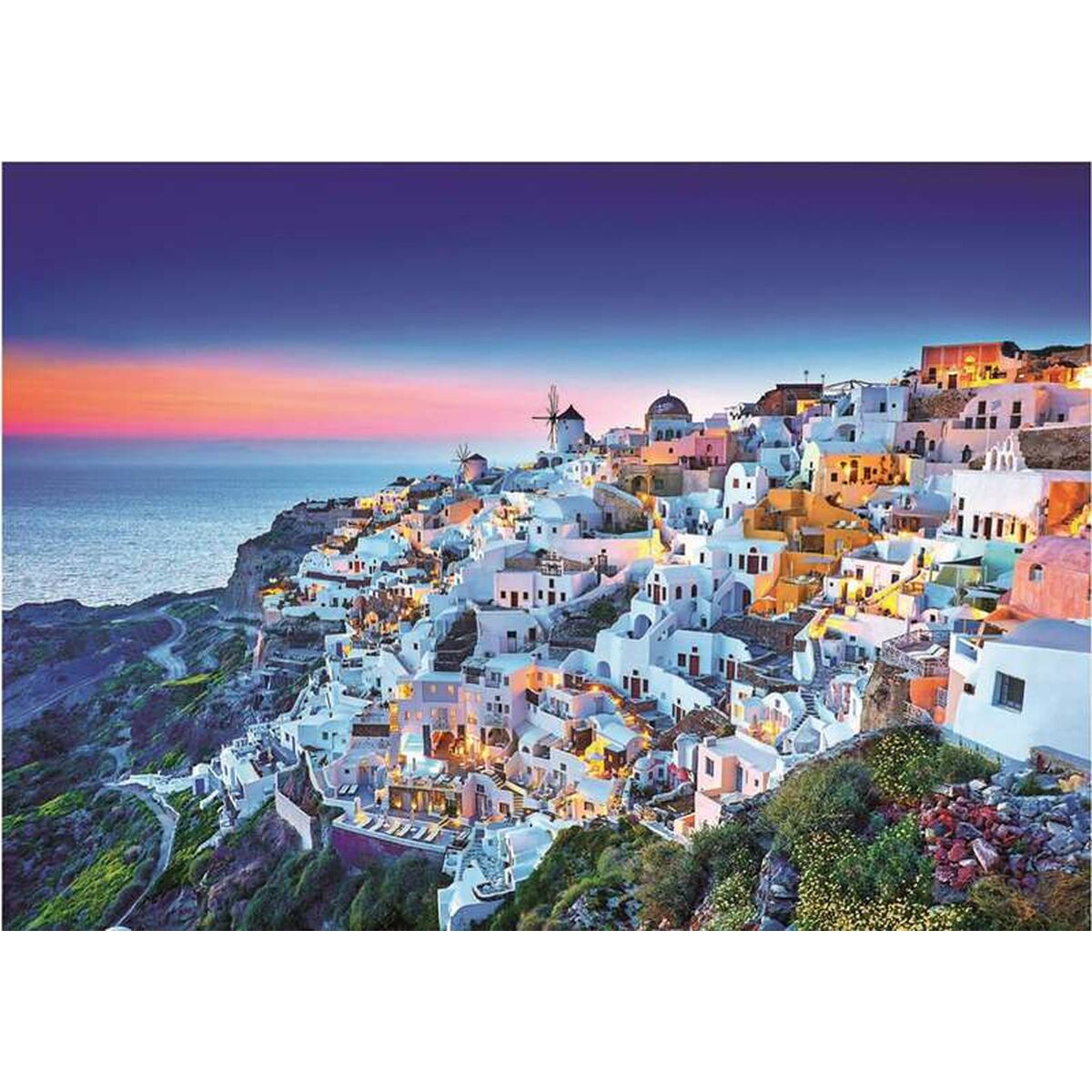Puzzle Educa Santorini 1500 Piese - Jucarii si jocuri, Puzzle-uri și puzzle-uri