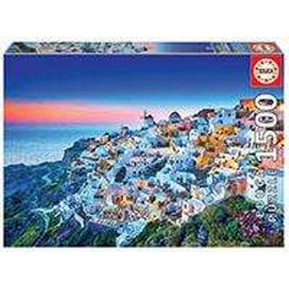 Puzzle Educa Santorini 1500 Piese - Jucarii si jocuri, Puzzle-uri și puzzle-uri